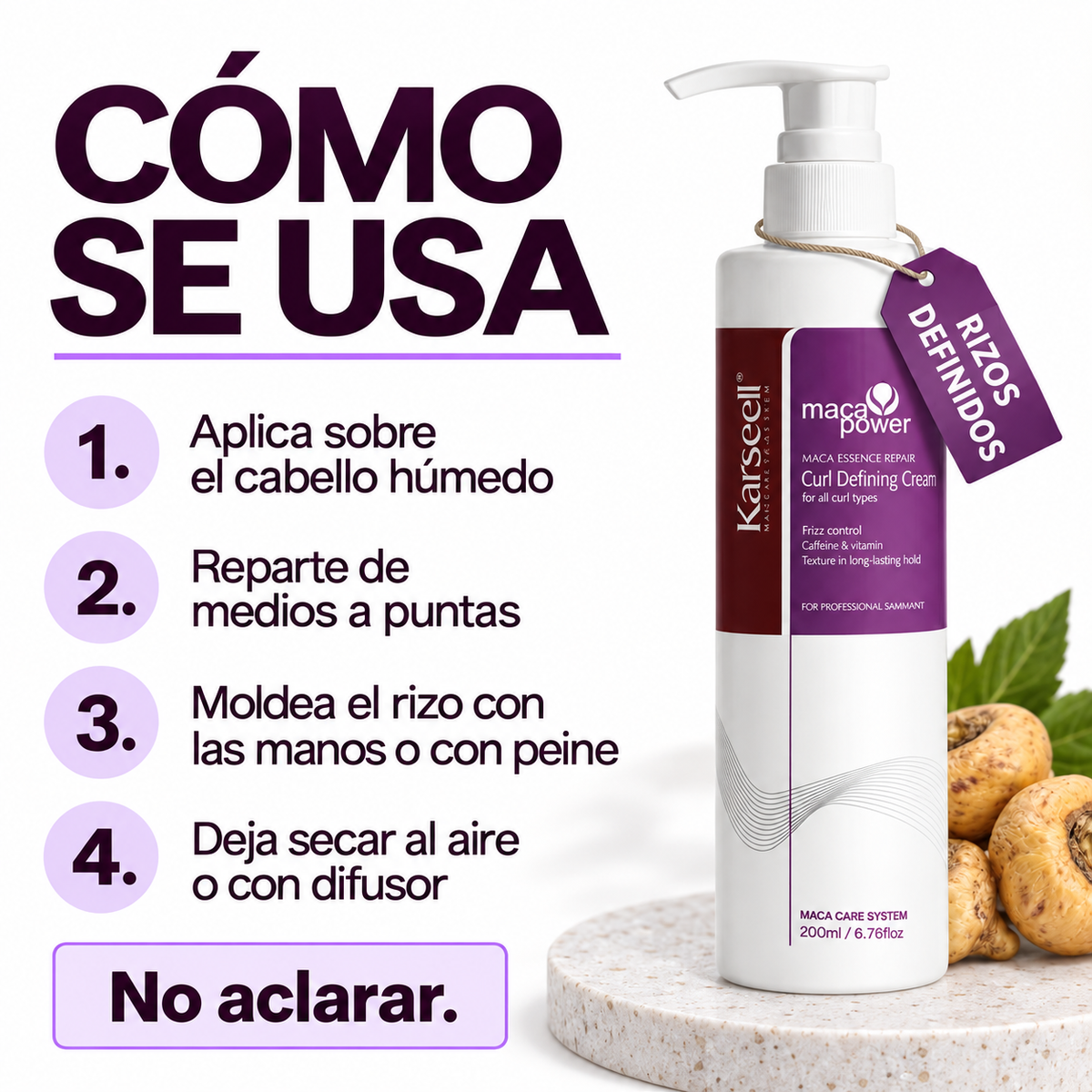 Crema Definidora de Rizos 200 ml