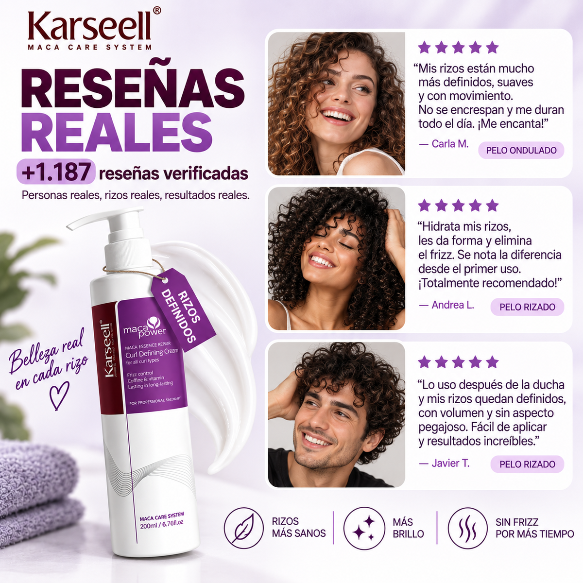 Crema Definidora de Rizos 200 ml