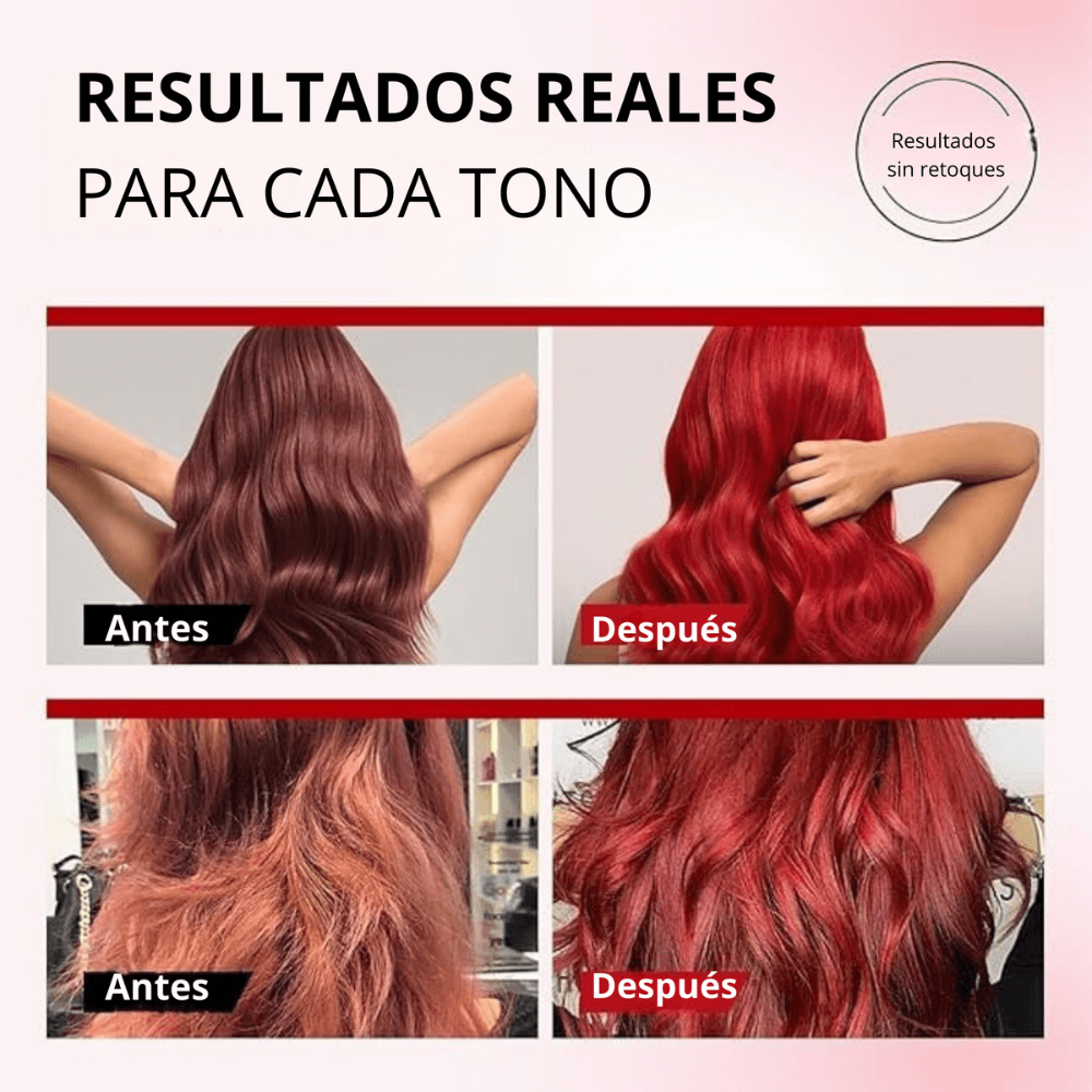 Mascarilla capilar pigmentante roja [500ml]