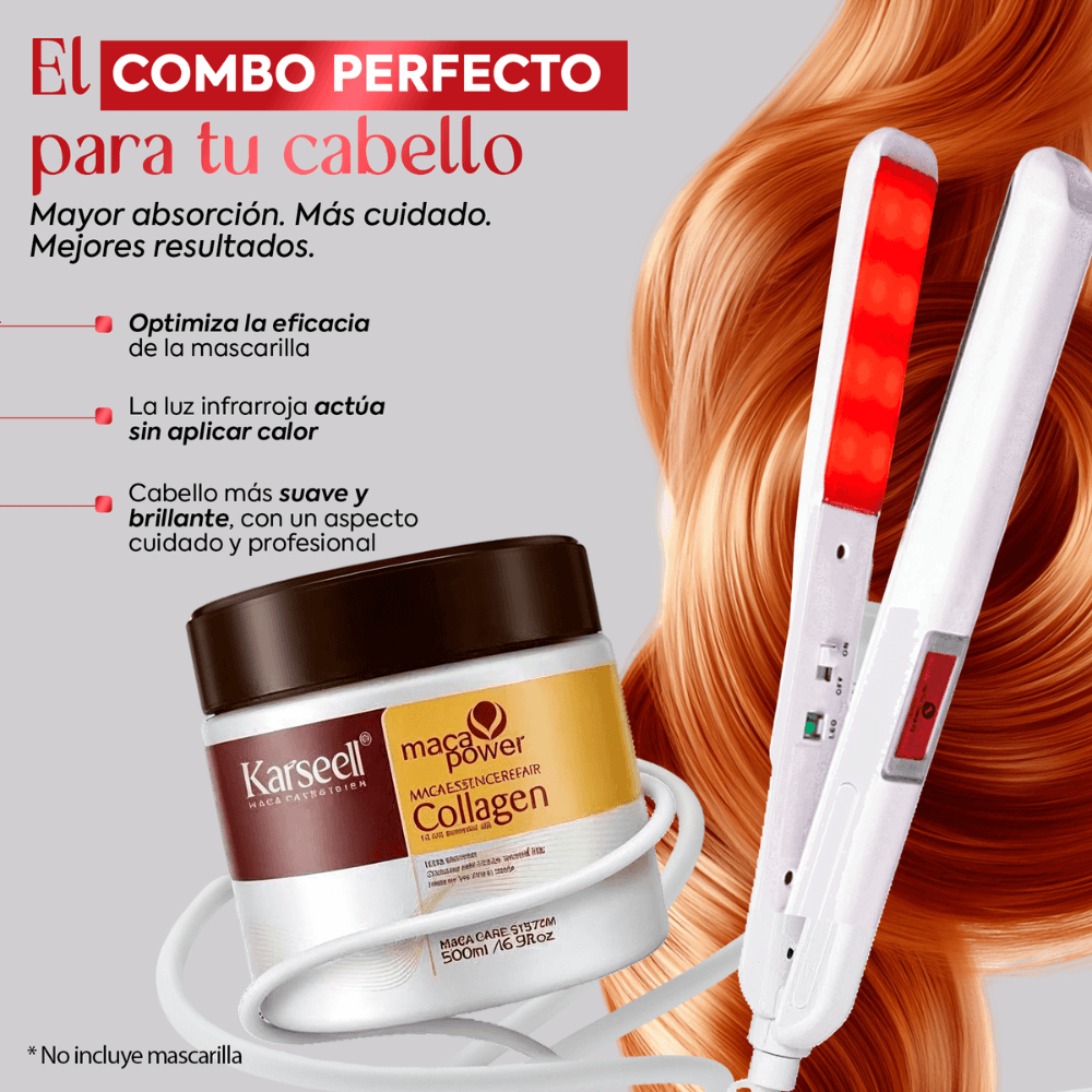 Plancha ultrasónica infrarrojos para tratamiento reconstructor