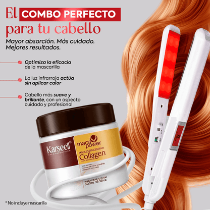 Plancha ultrasónica infrarrojos para tratamiento reconstructor