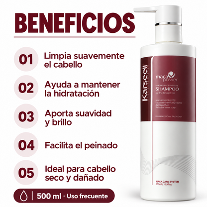 Champú Hidratante Maca Essence 500 ml