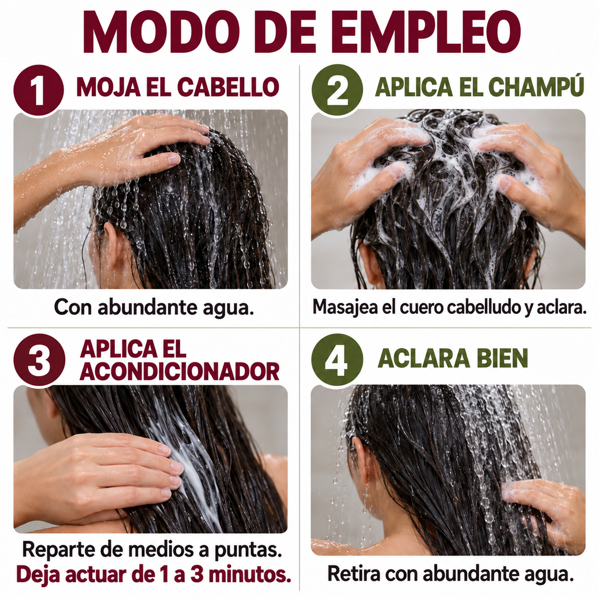 Pack Viaje - 5 Champú Maca 30 ml + 5 Acondicionador Maca 30 ml