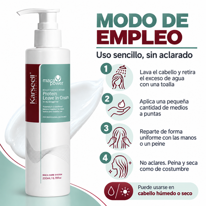 Leave-In Proteincreme ohne Ausspülen 200ml