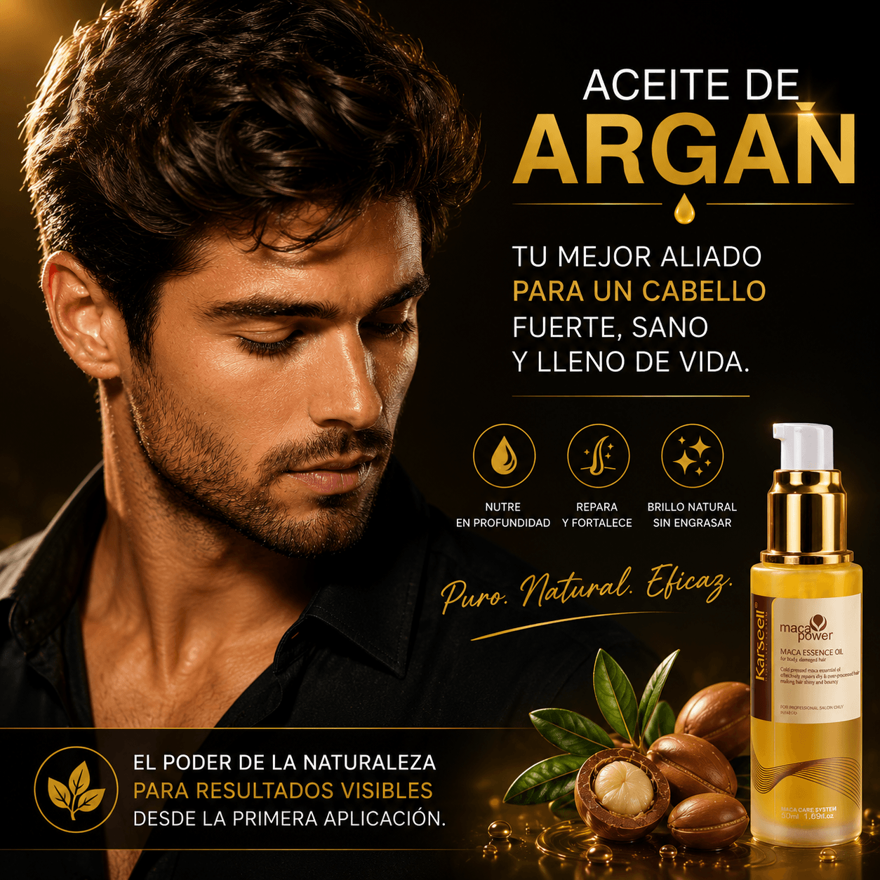 Sérum capilar profesional aceite de argán 50ml