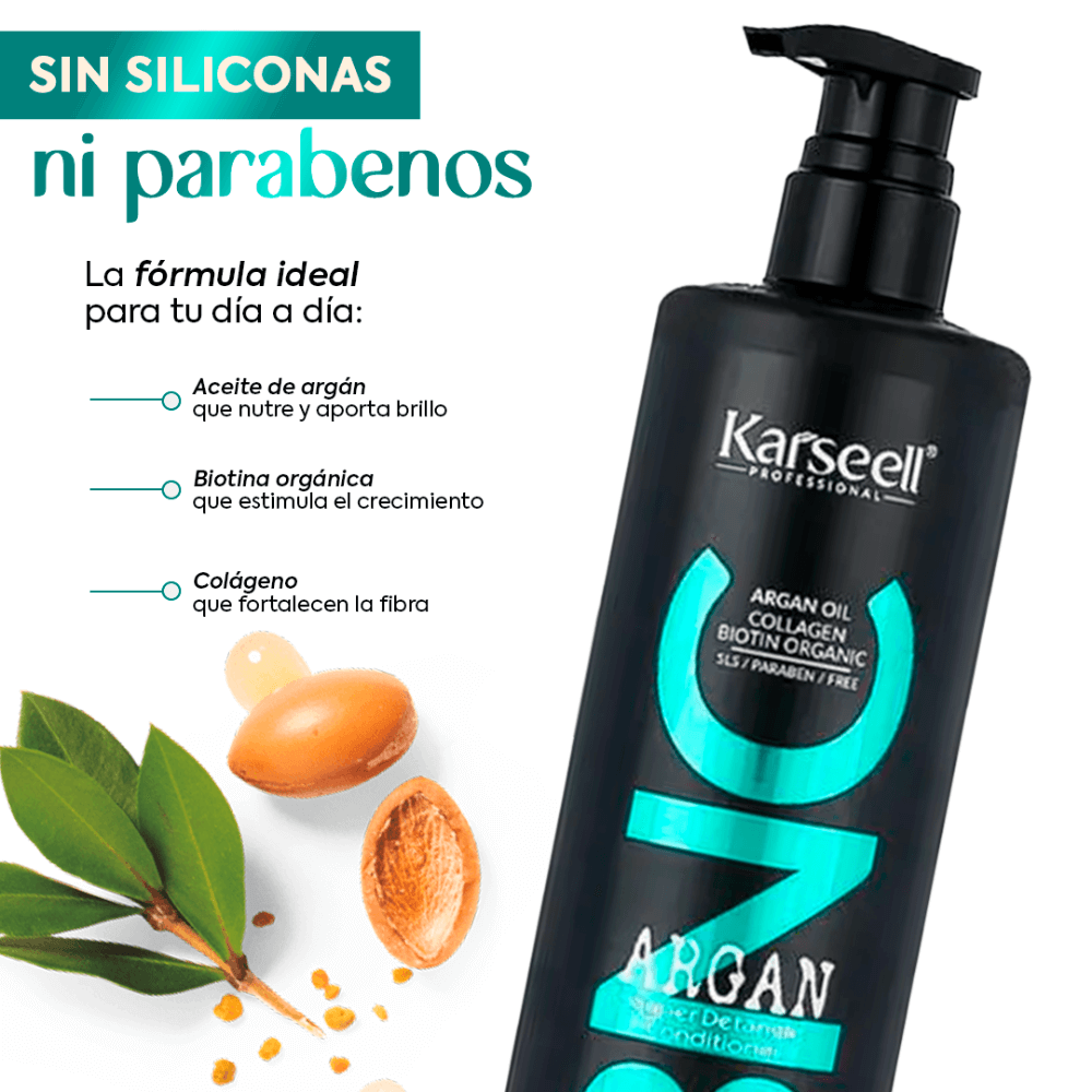 Bnc acondicionador capilar con aceite de argán 500ml