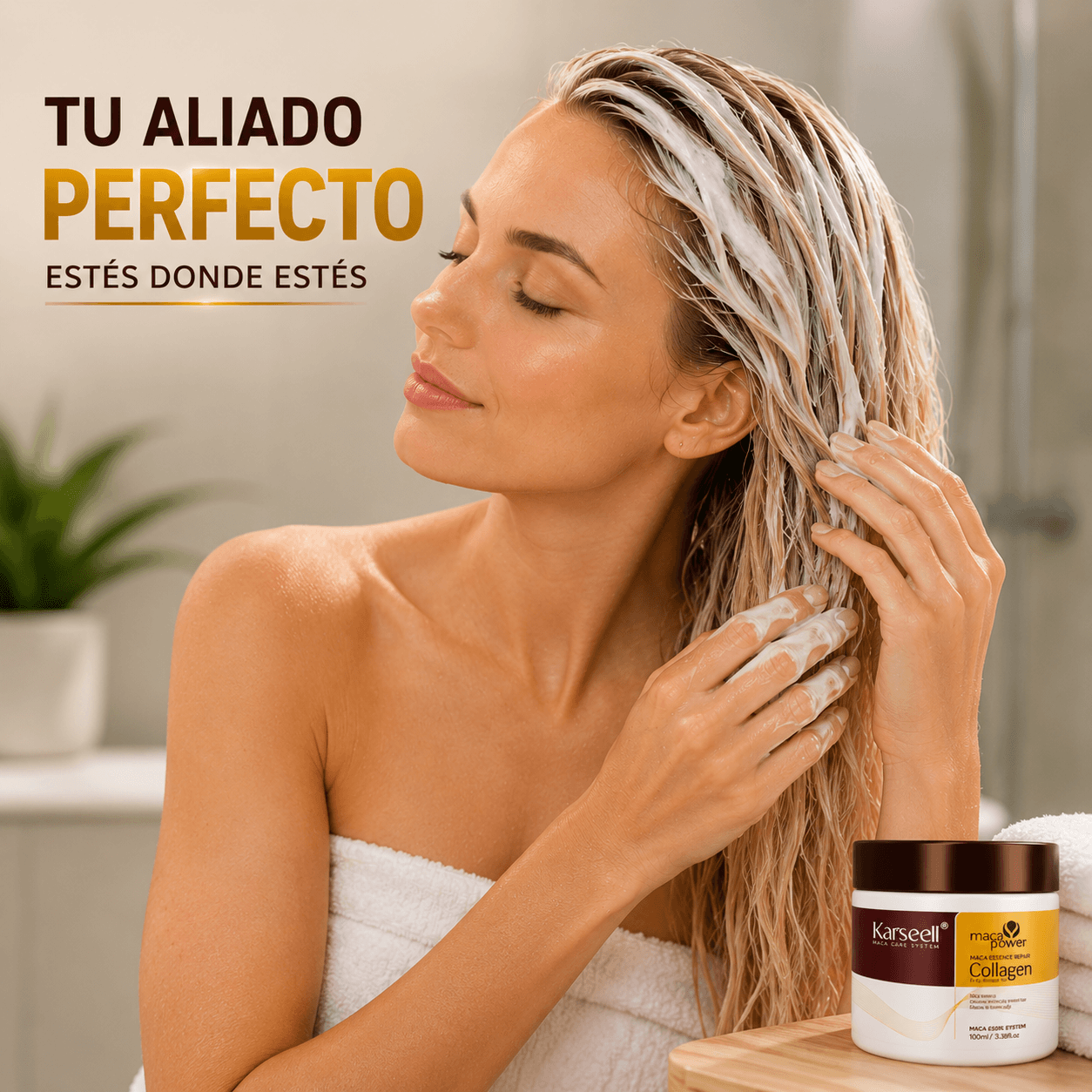 Maschera Capelli al Collagene [formato da viaggio 100ml]