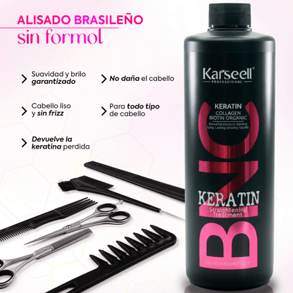 Bnc queratina alisadora sin formol 500ml