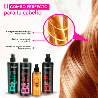 Bnc queratina alisadora sin formol 500ml