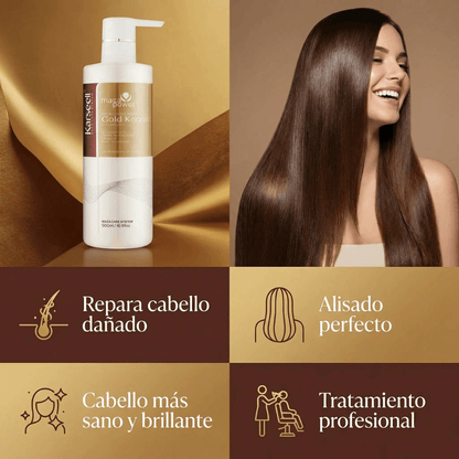 Gold Maca Essence Glättungs-Keratin