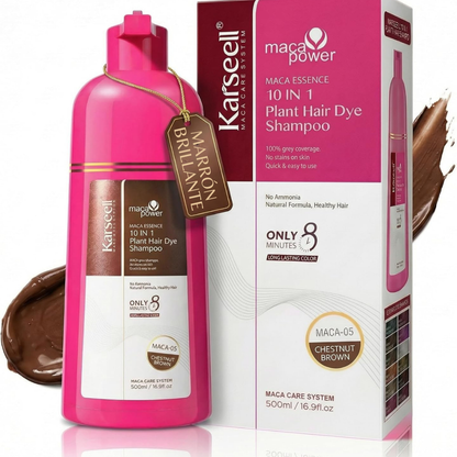 Natural brown dye shampoo [500ml]
