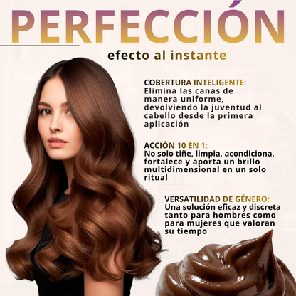 Natural brown dye shampoo [500ml]