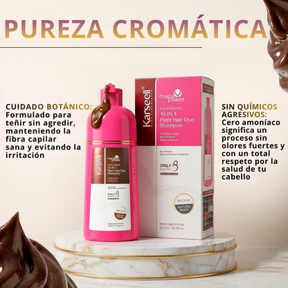 Natural brown dye shampoo [500ml]
