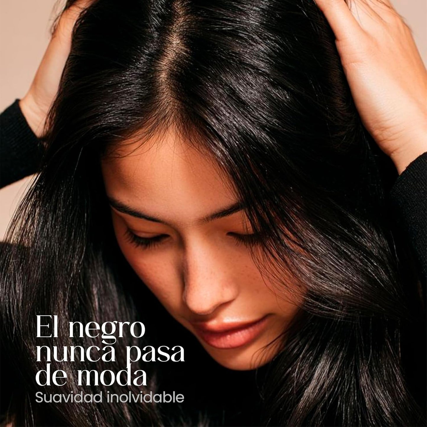 Natural Black Hair Dye Shampoo [500ml]