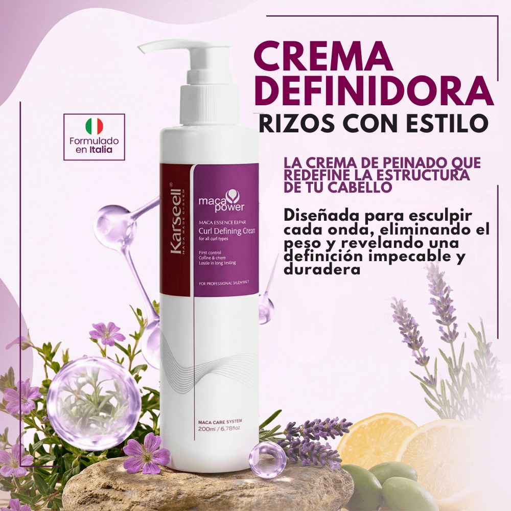 Paket Locken definierende Creme + Arganölserum