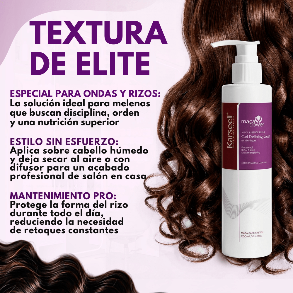 Paket Locken definierende Creme + Arganölserum