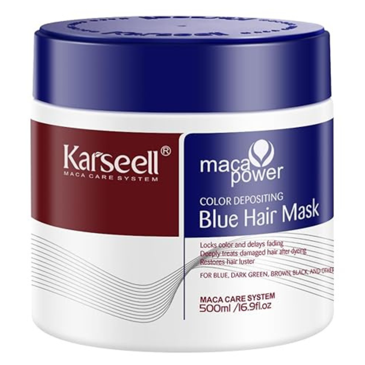 Mascarilla Capilar Pigmentante Azul 500 ml
