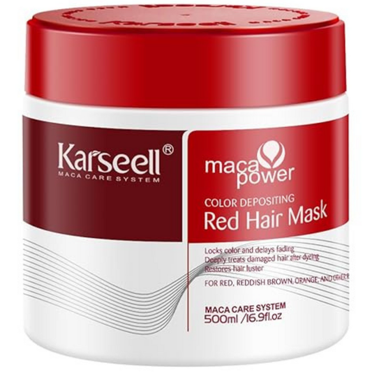 Mascarilla Capilar Pigmentante Roja 500 ml