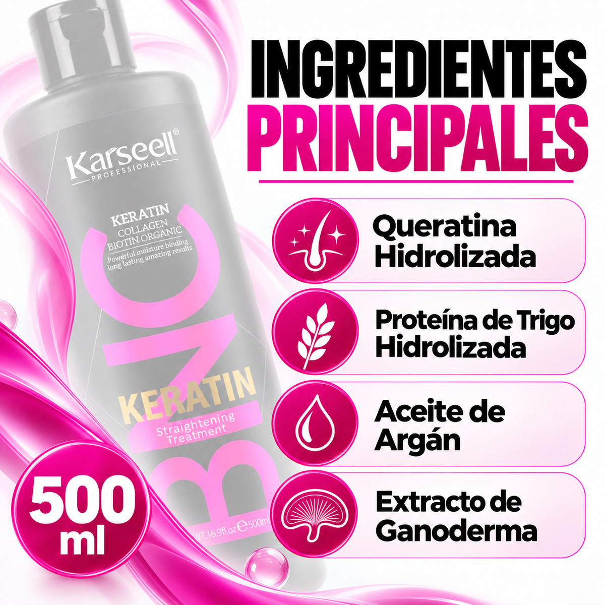 Bnc cheratina lisciante senza formaldeide 500ml