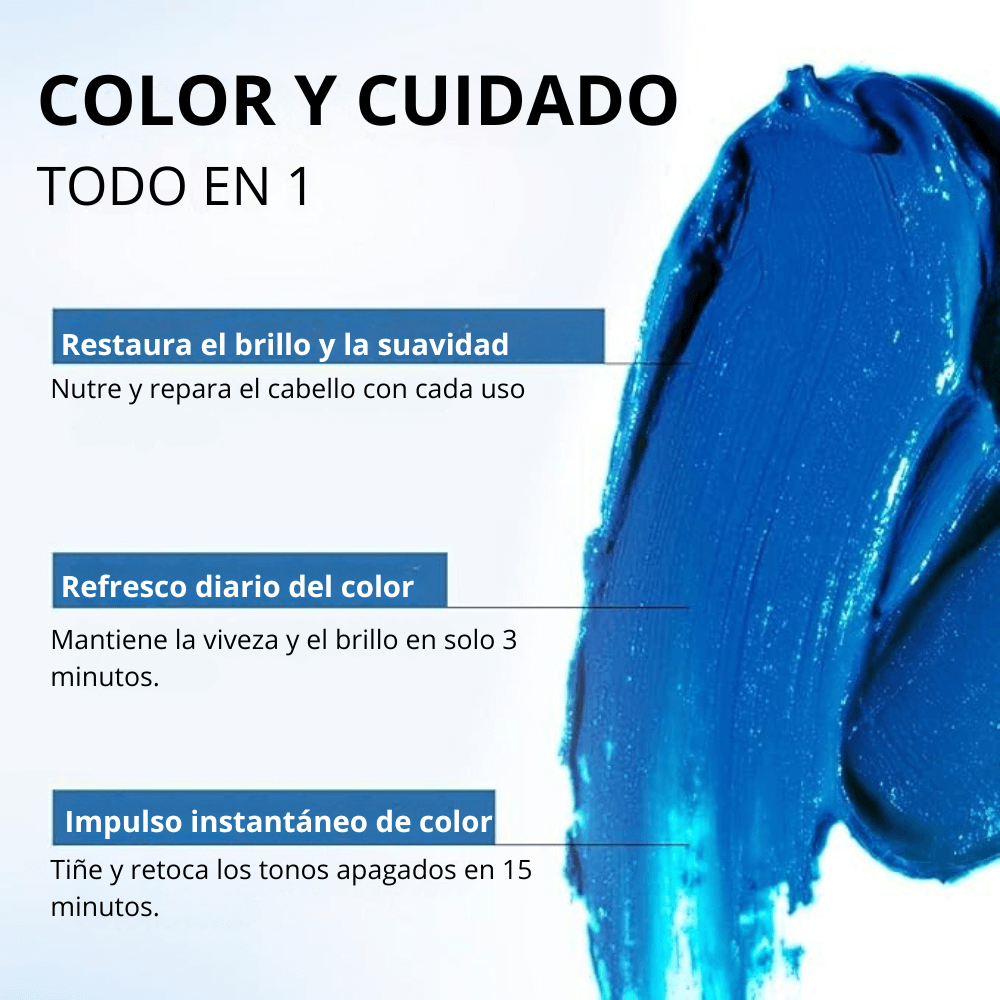 Blue pigmenting hair mask [500ml]