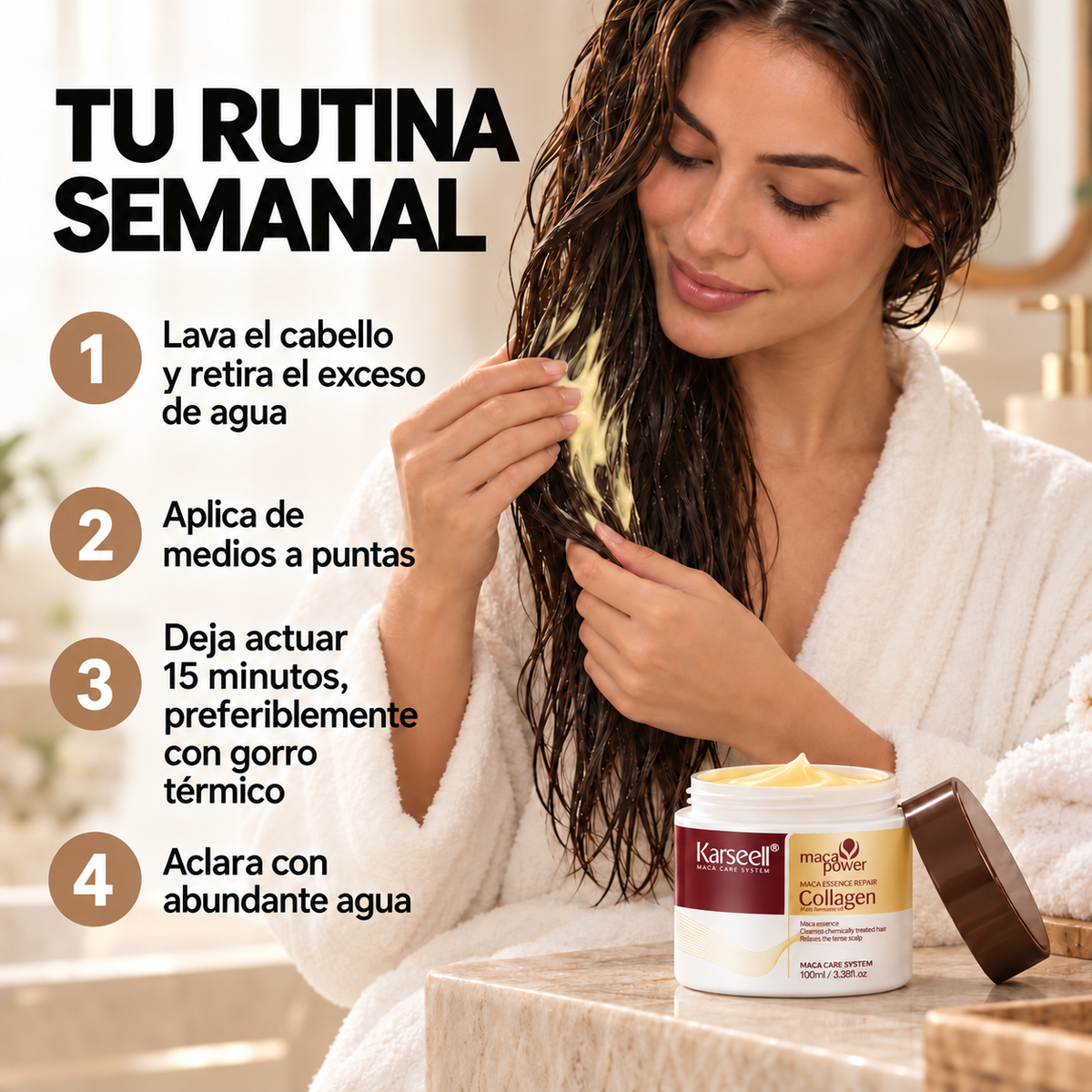Mascarilla Capilar de Colágeno 100 ml
