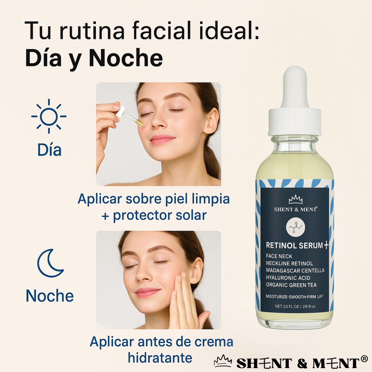 Sérum Facial con retinol 0,6% 60ml