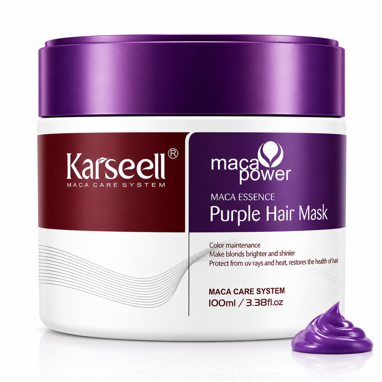 Professionelle violette Haarmaske 100ml