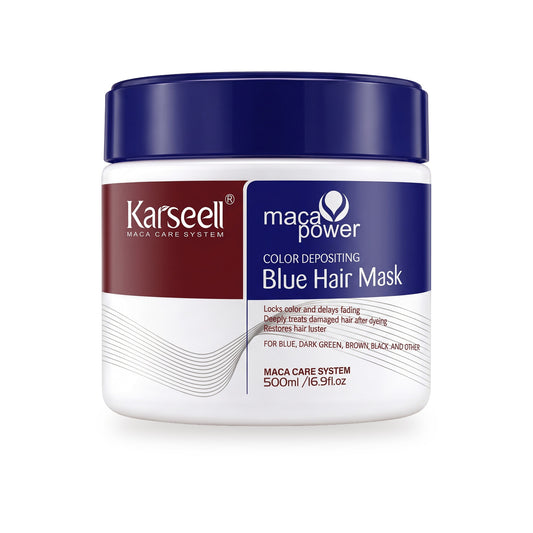 Mascarilla Capilar Pigmentante Azul 500 ml Karseell