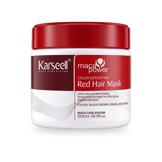 Mascarilla Capilar Pigmentante Roja 500 ml Karseell