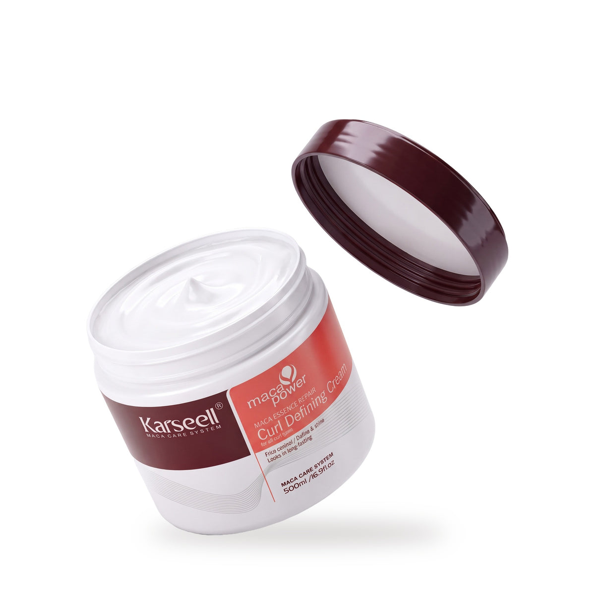 Mascarilla Capilar Definidora de Rizos 500 ml Karseell abierta