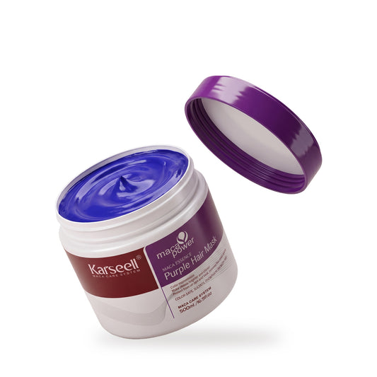 Mascarilla Capilar Violeta 500 ml Karseell abierta