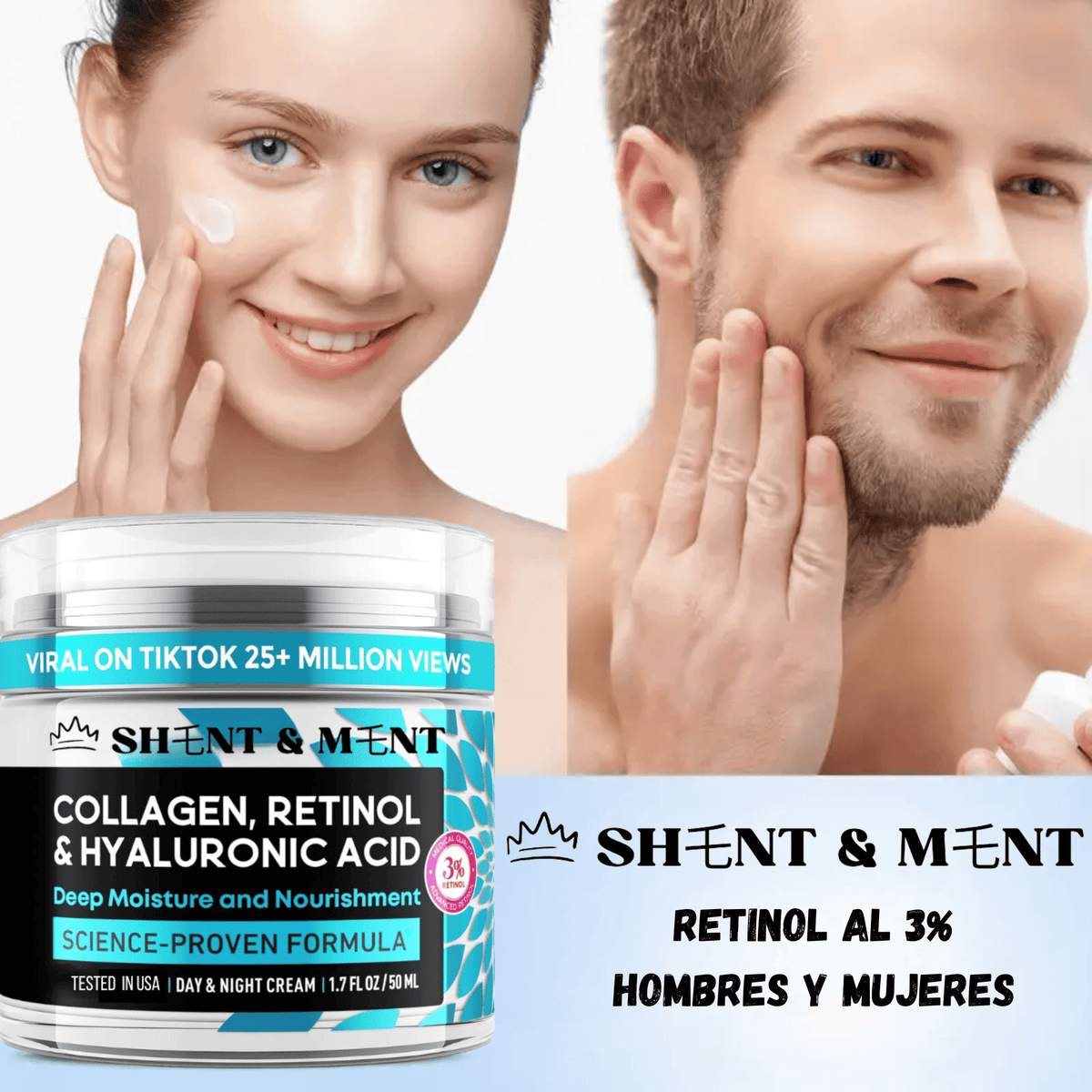Crema viso al retinolo 3% 50ml