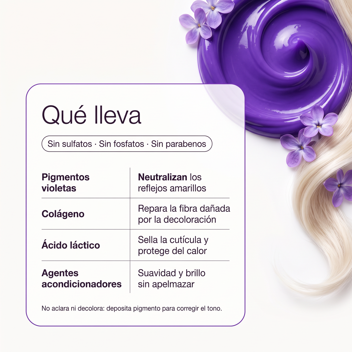 Mascarilla Violeta 500 ml