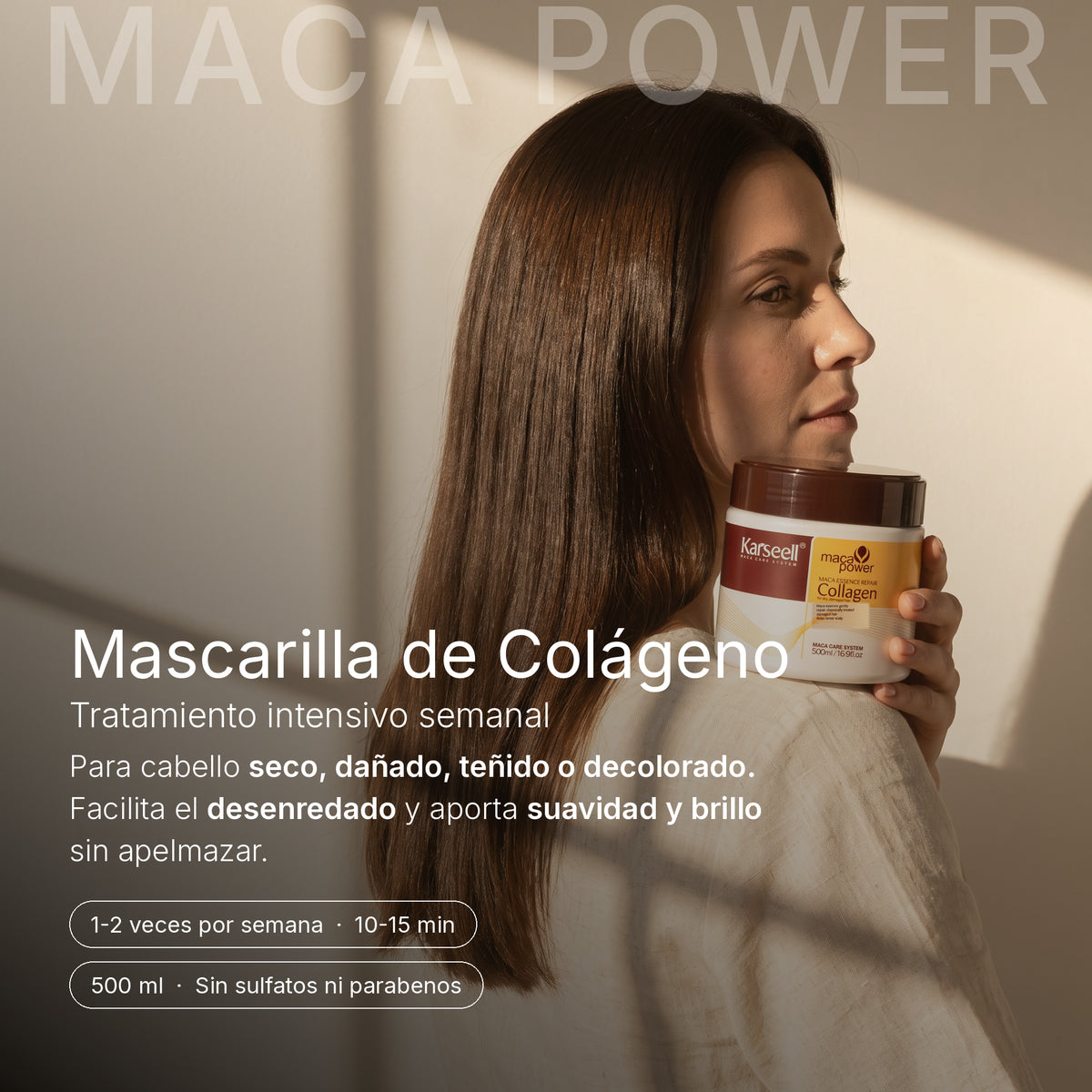 Mascarilla Capilar de Colágeno 500 ml — foto 2
