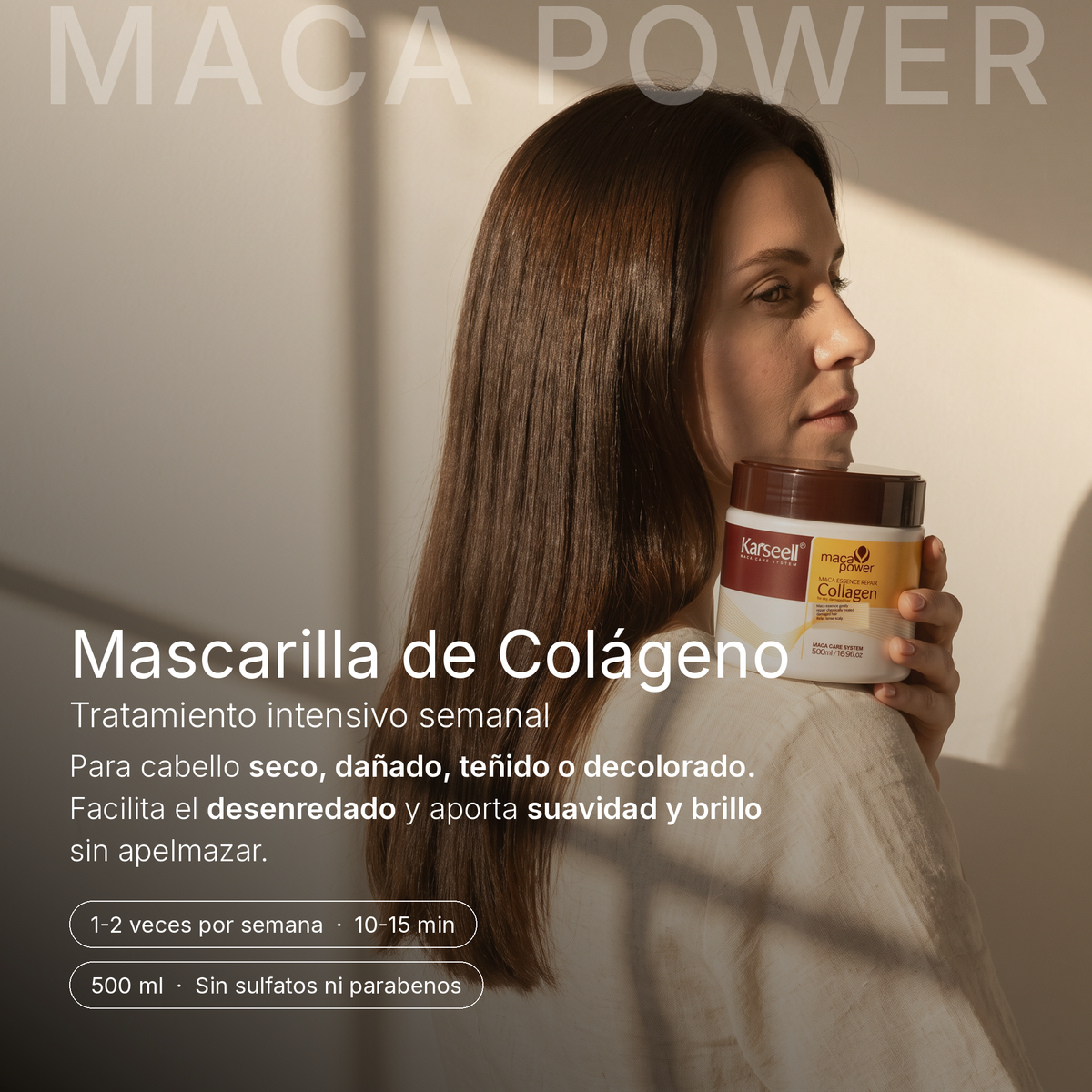 Mascarilla de Colágeno: tratamiento intensivo semanal