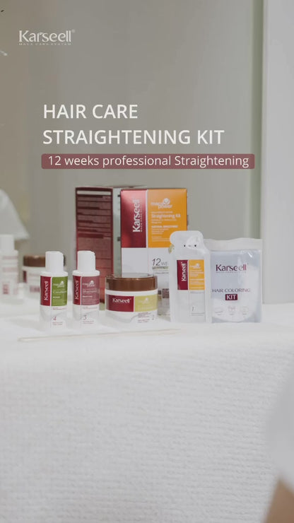Kit de Alisado Profesional con Queratina – Hasta 12 Semanas