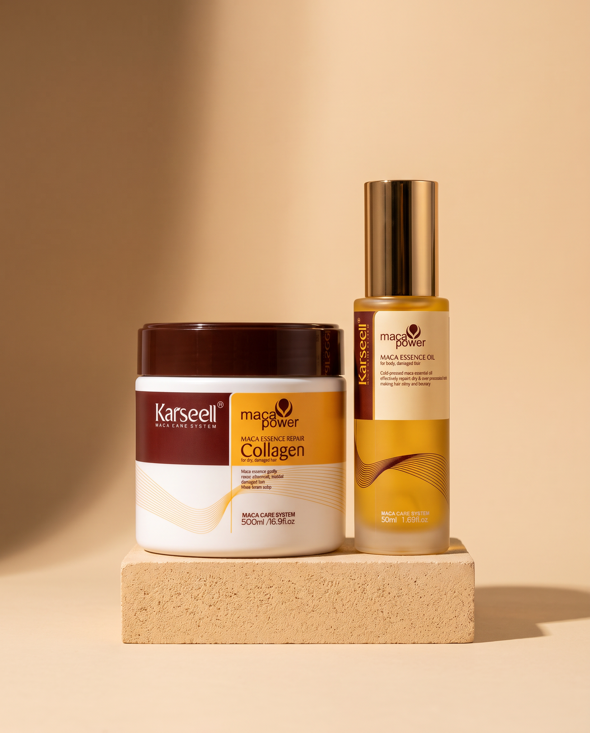 Pack Reparación Karseell: mascarilla de colágeno y sérum de argán