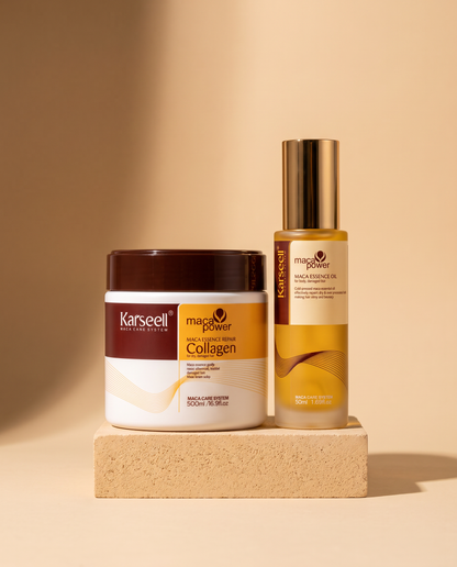 Pack Reparación Karseell: mascarilla de colágeno y sérum de argán