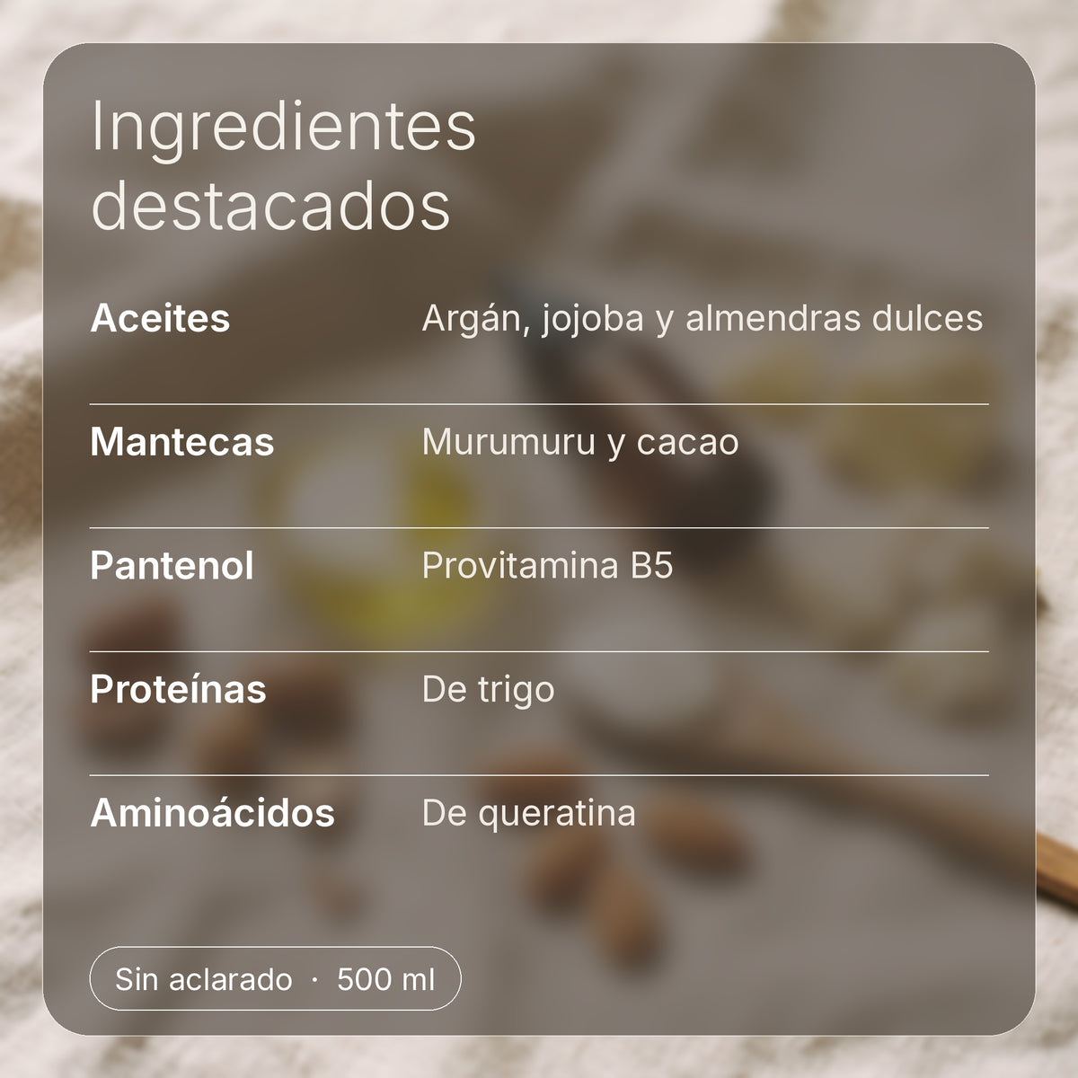 Mascarilla Capilar Definidora de Rizos 500 ml — foto 5