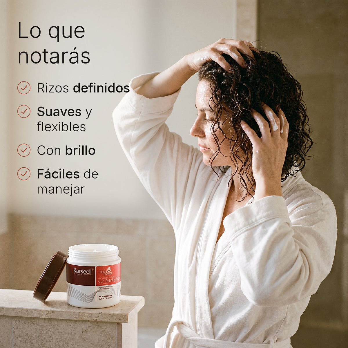 Mascarilla Capilar Definidora de Rizos 500 ml — foto 6