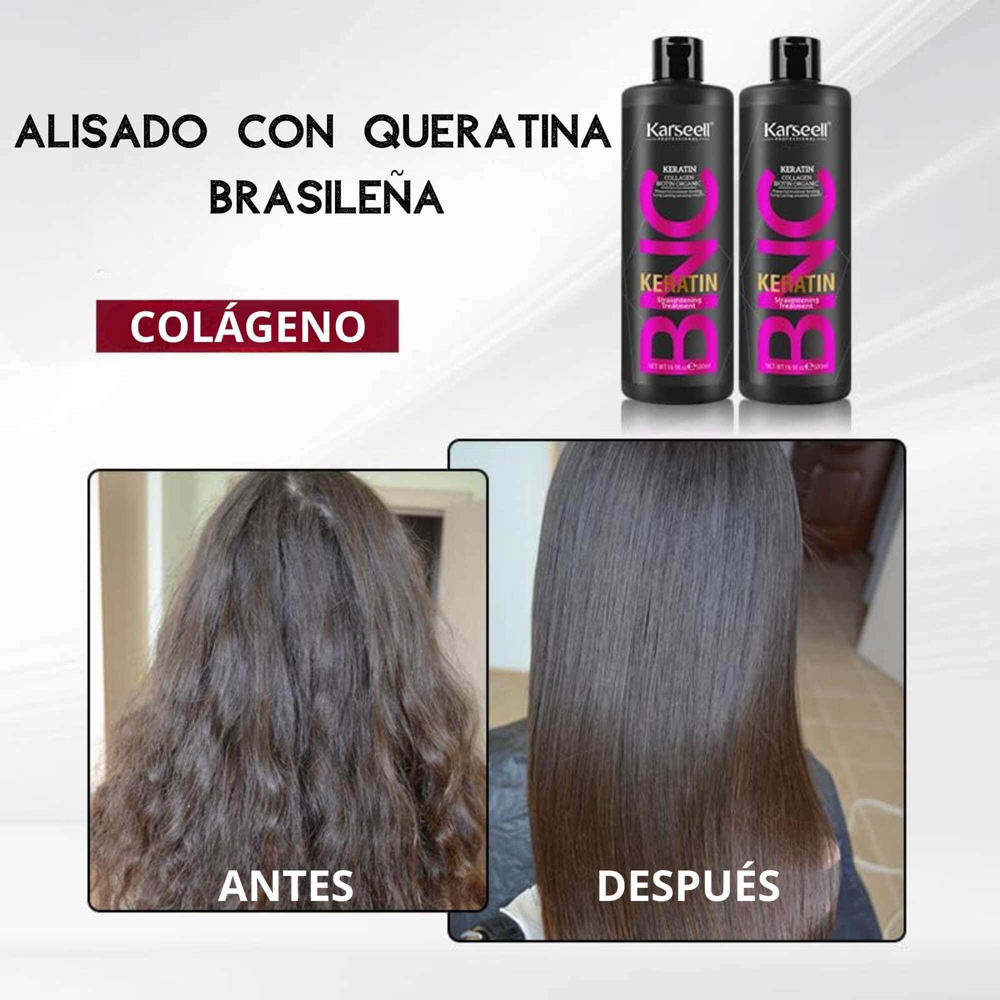Alisado con queratina karseell