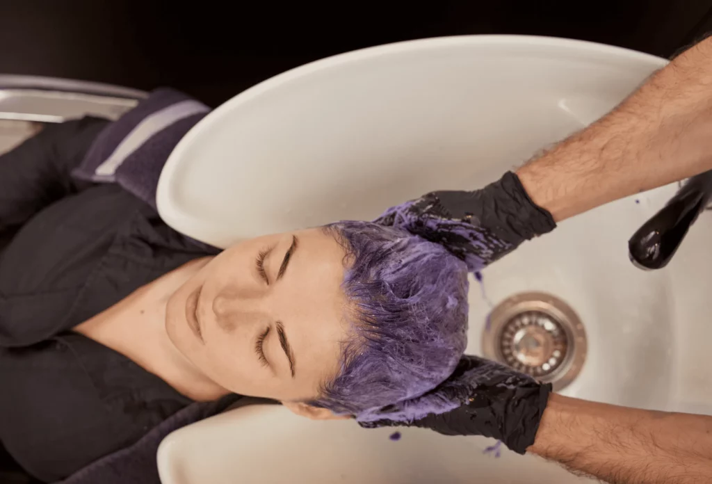 Champú morado