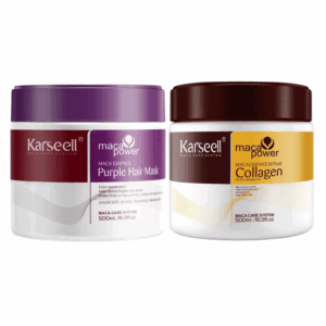 Karseell - Pack de 2 unidades - 1 Mascarilla de Colágeno 500 ml. + 1 Mascarilla Violeta 500 ml.